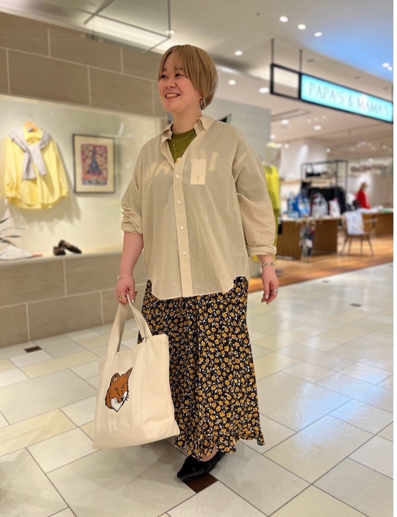 THE SHINZONE】上品なシアー感がかわいい😍DADDY SHIRTが入荷しました