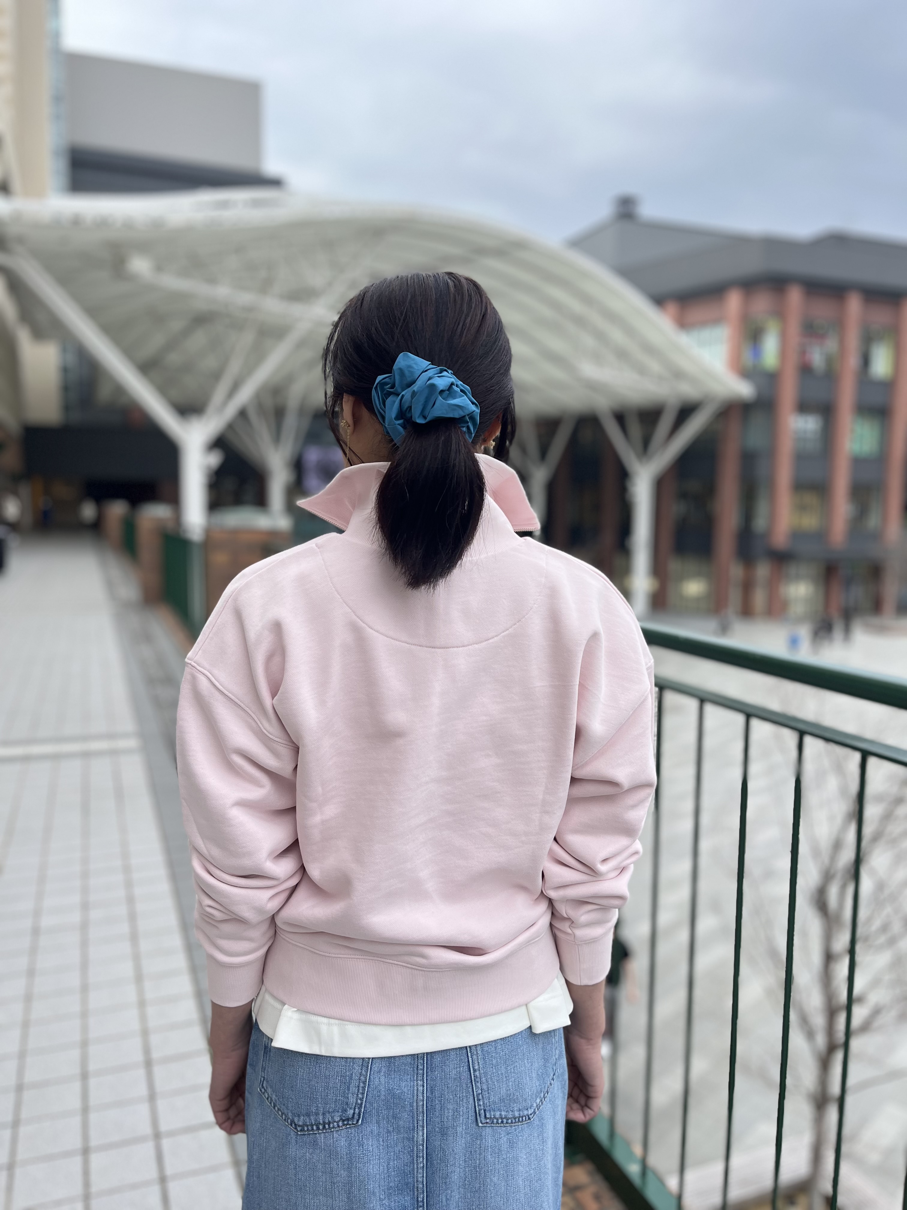 MAISON KITSUNE ハーフジップスウェット │トレゾール ベイ