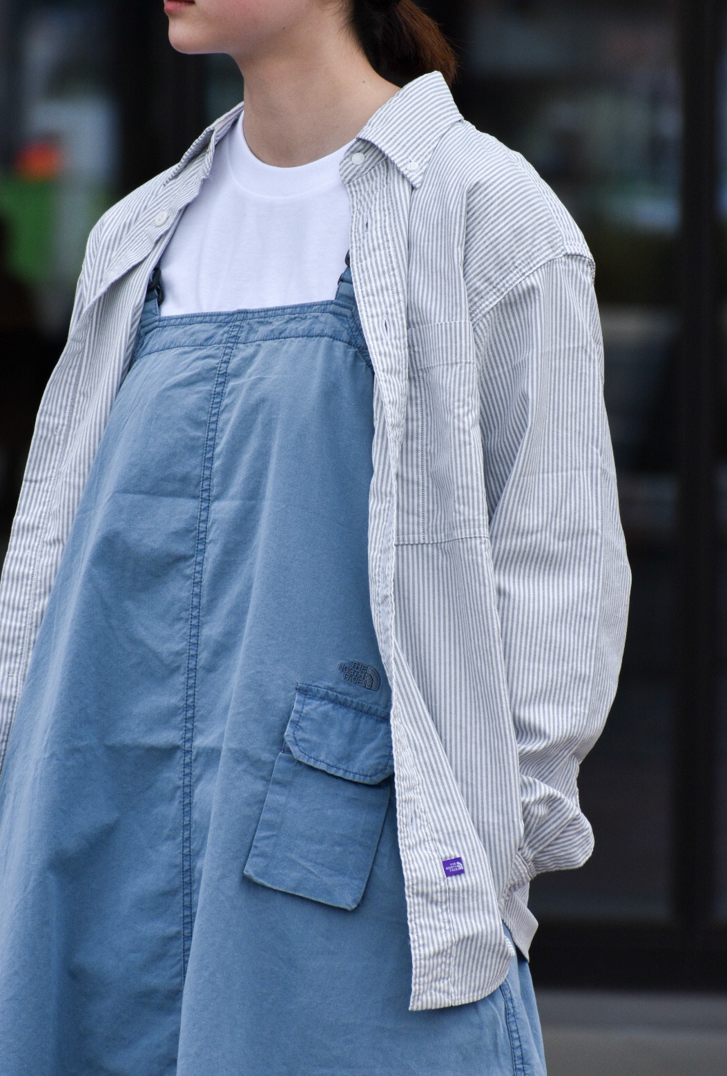 ノースフェイスパープルレーベルインディゴジャンパースカート 正規品】THE NORTH FACE PURPLE LABEL ノースフェイス パープル