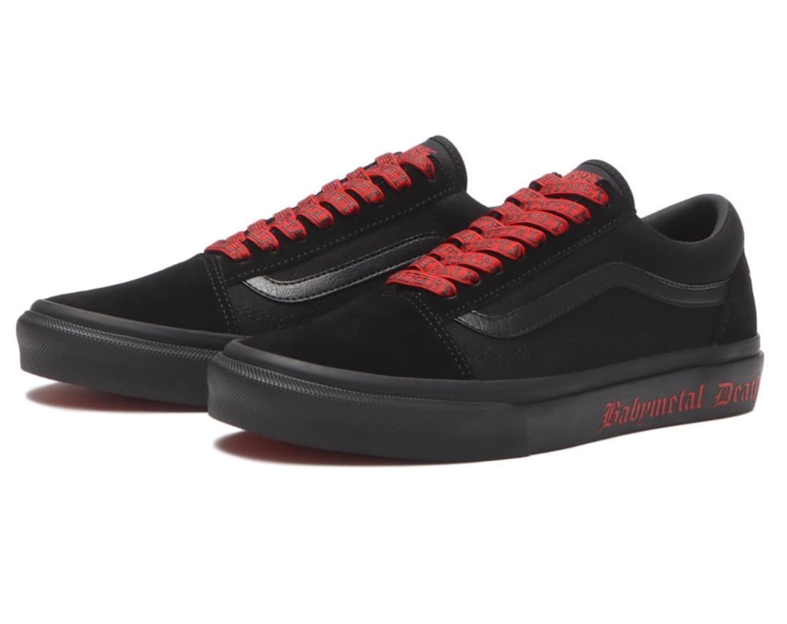 BABYL×VANS old skool BLACK×RED【27.0㎝ VANS】OLD SKOOL │ABCマートグランドステージ │ ショップブログ